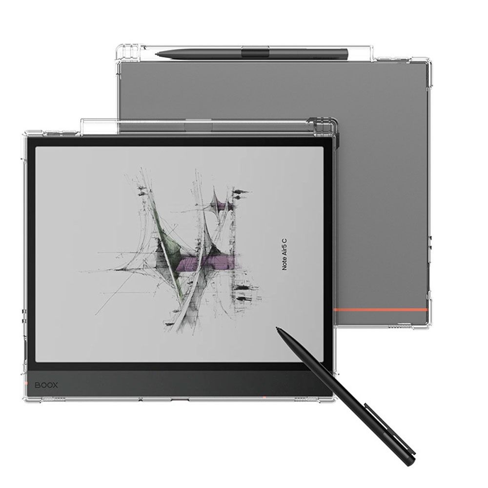 Air Bag Protective Cover with Pen Slot Back Shell 10.3 Inch E-Reader Case for Boox Note Air 5C