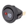 DC 12V 20A On Off Rocker Switch Unit with Red LED Fog Light Symbol Suitable for Car Van and Truck Installations
