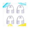 Mouth Guard for Teeth Grinding-teeth Grinding Guard Night Guard Teeth Grinding for Adults Stops Bruxism 4pcs