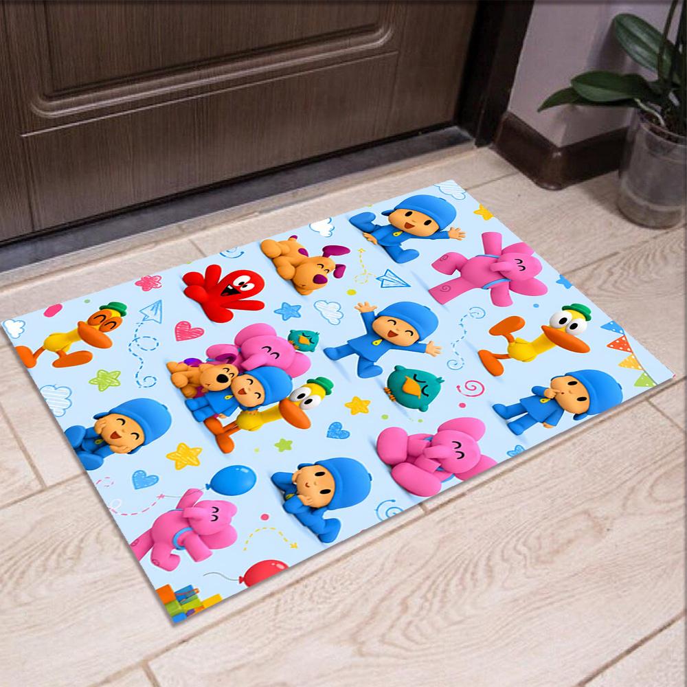 Pocoyo Printed Carpet,Rug,for Office Chair Living Room Bedroom Kitchen Room Decor Gifts.