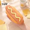 Realistic Food Shaped Squeeze Toy Giant Hot Dog Toy, 8.3" Slow Rising Unique Stress Reliever for Colleagues Soft Ball, Funny Sensory Fidget