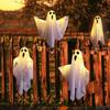 Halloween Party LED Glow Ghost Home Indoor Outdoor Decoration Supplies  Haunted House Bar Hanging Horror Props with Lights