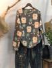 Plus Size Women's Long Sleeve Round Neck Knit Sweater – Flattering, Slimming, Loose Fit