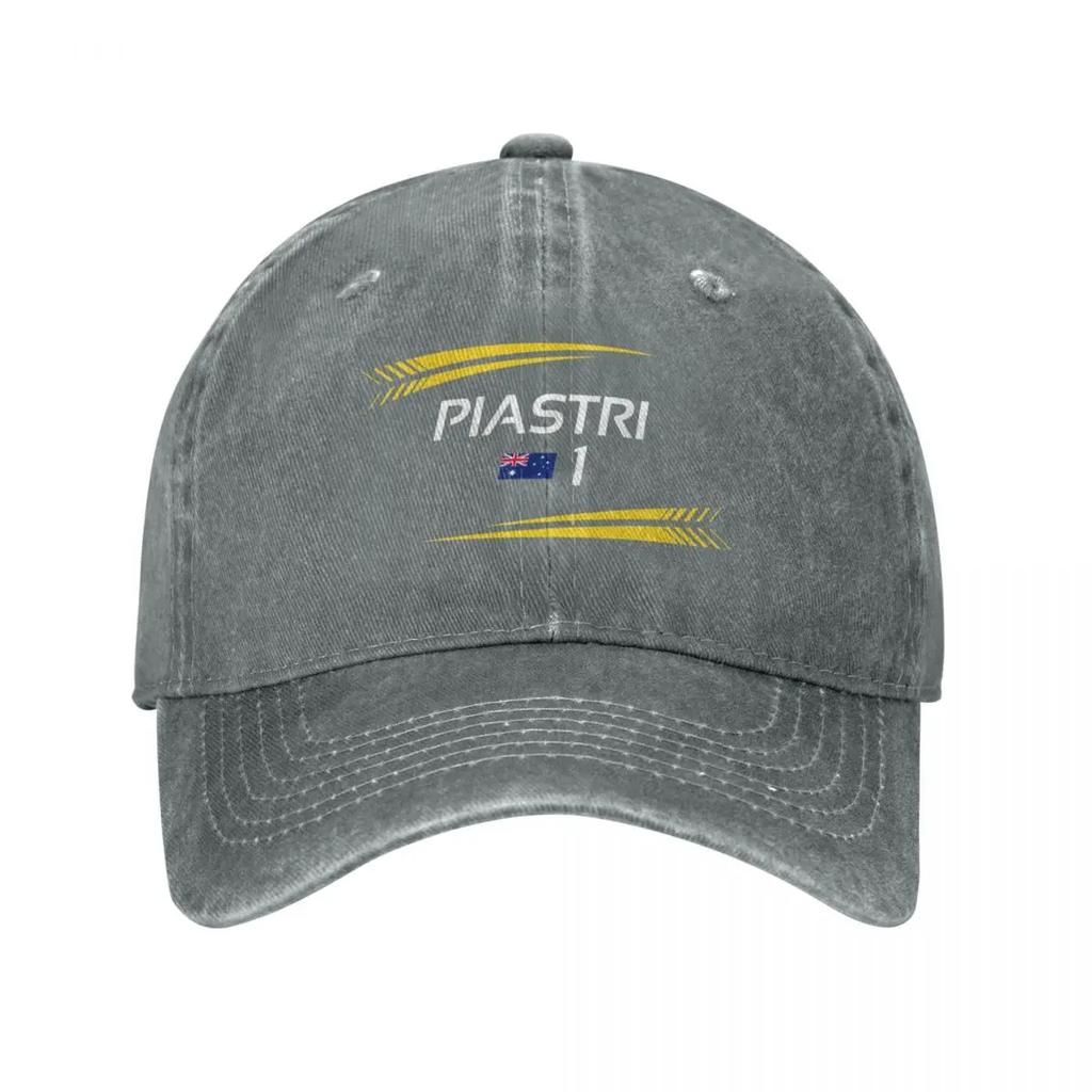 F    Piastri black version Baseball Cap Christmas Hat Unique hats Sunscreen Streetwear Hats For Women Unisexs
