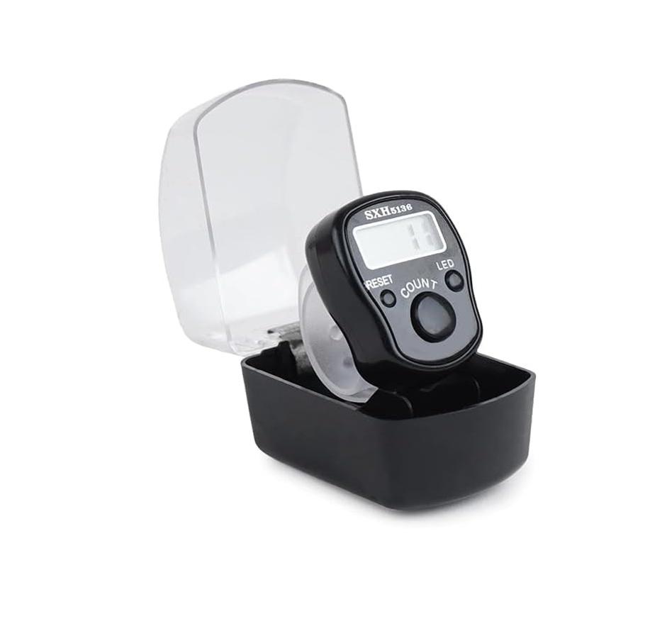 

TreegoArt Mini Hand Tally Counter Finger Ring Digital Electronic Head Count Counting Machine - Pack of 1