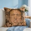 Nordic Style Nicolas Cage Rabbit Cushion Cover Square Pillow Bedroom Sofa Leisure Comfort Living Room Home Decoration X