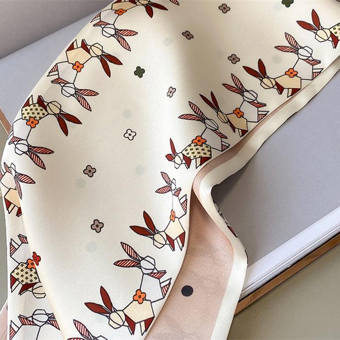 Eșarfă cu imprimare de toamnă Esarfă cu imprimare decorativă Banda de păr