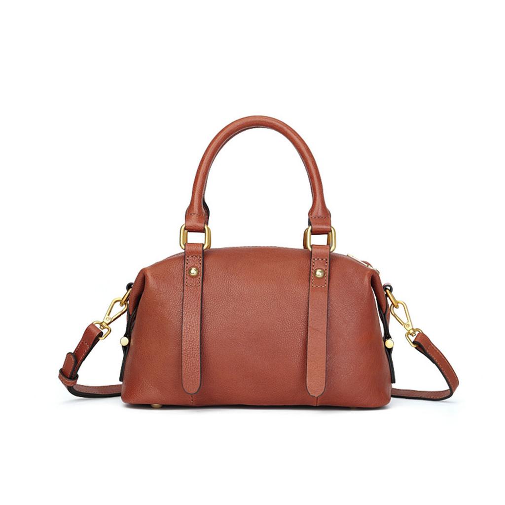 Genuine Leather Handbags for Women Fashion Shoulder Bag Vintage Design Pillow Bags Purse Phone Bag GZW