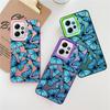 Case for Xiaomi Redmi Note 10Lite 10s 14 13 Pro Plus 12s 9s 11s 13 12 11 Pro Soft Shell Beautiful Blue Butterfly