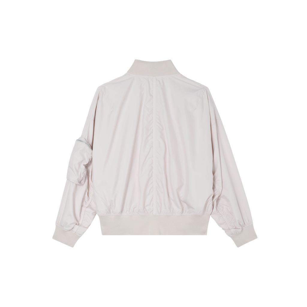 Nike Sportswear Essentials Minimalista Confortevole Logo Ricamato Giacca Antivento Giacca Donna Rosso Chiaro Marrone Legno FN2840-104