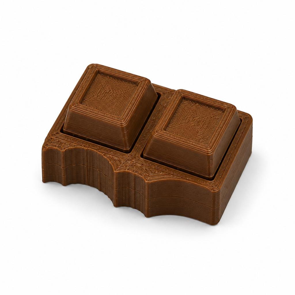 3D Printed Dessert Toy Stress Clicker for Adults Kids