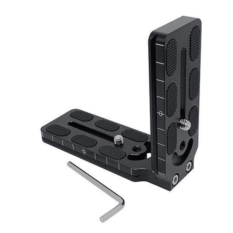 Camera Stabilizer Vertical Shoots Board L Bracket Vertical Mount Quick Release Plate for DSLR Cameras Accessories