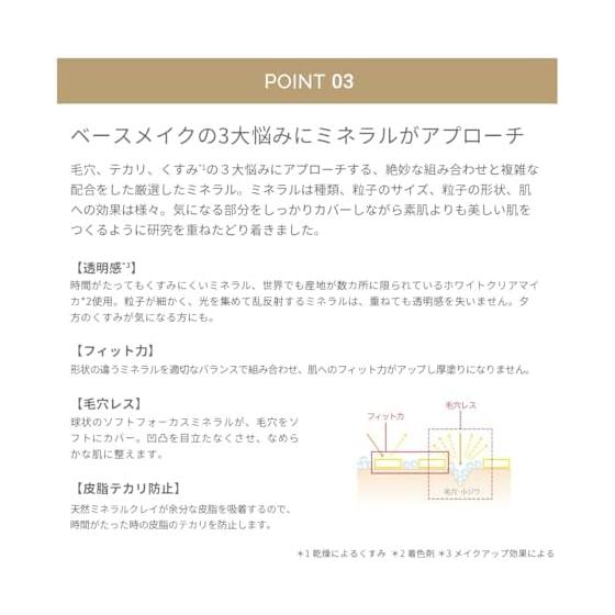 MiMC Mineral Essence Moist Foundation Light Ivory 10g