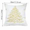 Embroidery Plushie Pillow Case 45x45cm Cushion Cover New Throw Pillow Cover  Christmas Decor