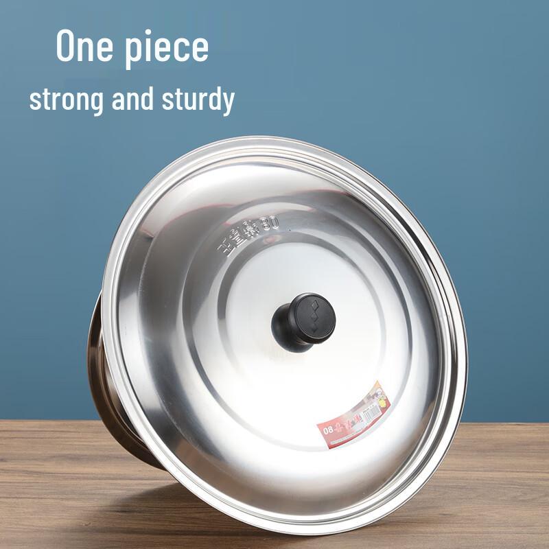 Zhaoran Round Stainless Steel Wok Lid