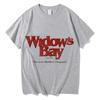 Widows Bay T-Shirt Unisex Mode Lässige T-Shirts Baumwolle Sommer Kurzarm Damen T-Shirt Grafik Merch Ästhetische Harajuku Oberteile