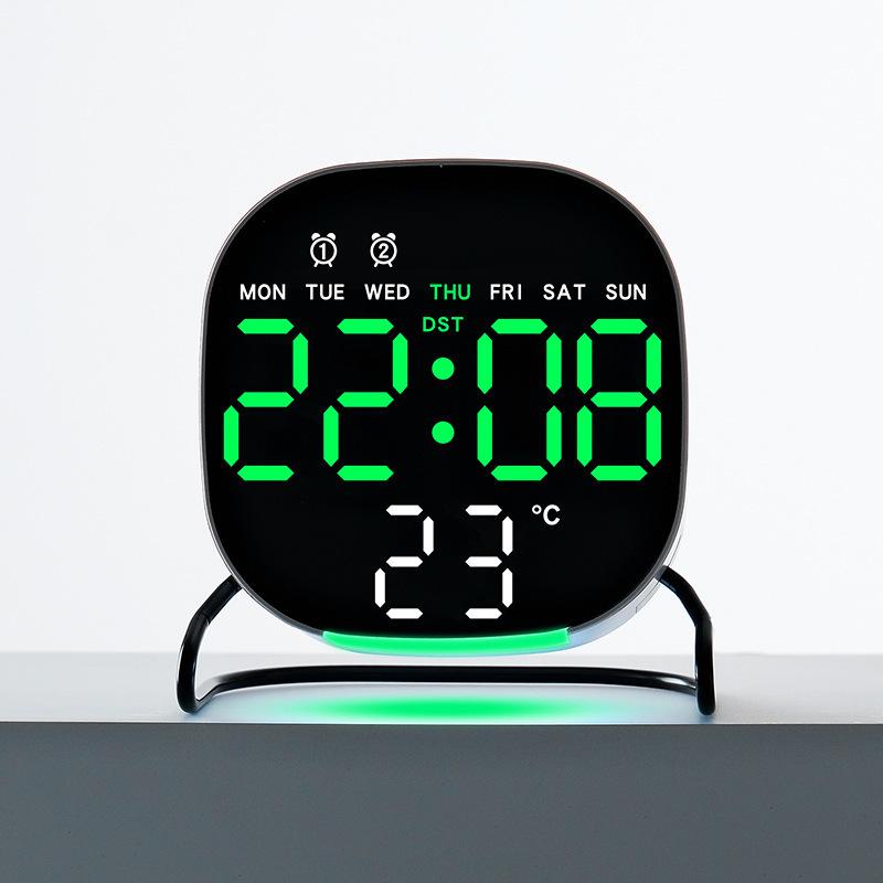 Digital LED Clock 2813: Multifunctional Desktop Timer with Alarm and Night Light