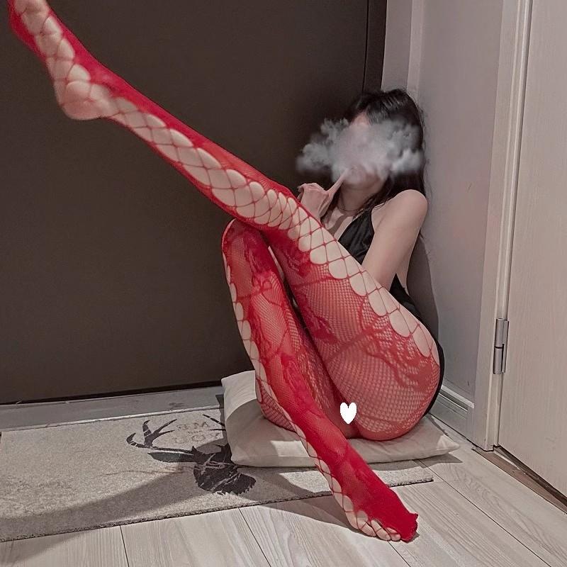 Female Vintage Fishnet Lace Pattern Tights Hollowed Rhombus Striped Geometric Jacquard Pantyhose Anti-pilling JK woman Legging