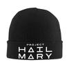 Project Hail Mary  Knitted Hat  Vintage Caps Unisex Adult Gym Beanie Hats Autumn Winter Pattern Elastic Bonnet Hats
