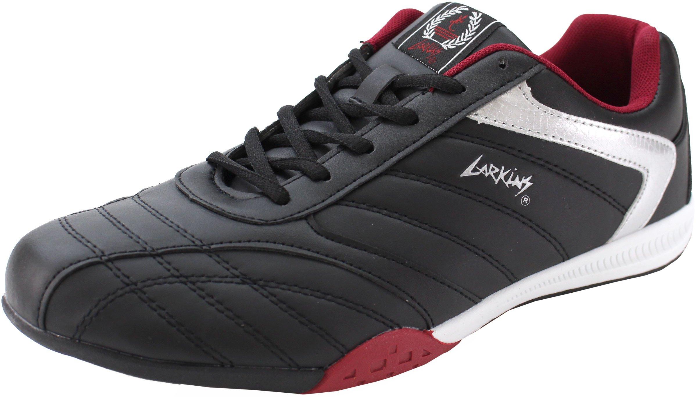 

Sneakers [Larkins] L-6236 Men s Low-Cut (25.0cm, Black)