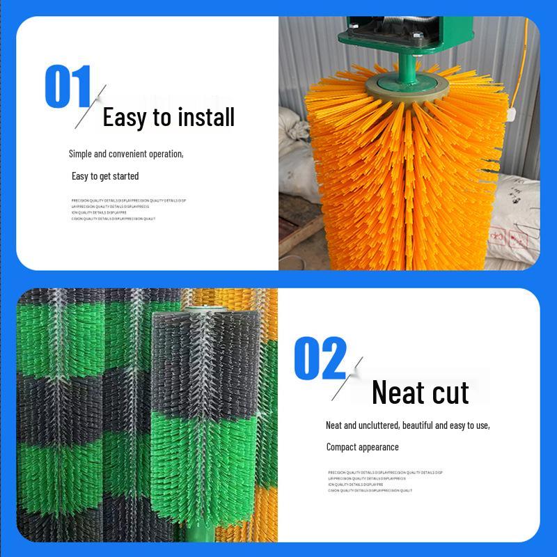 Intelligent Automatic Cow Body Massage and Itching Brush