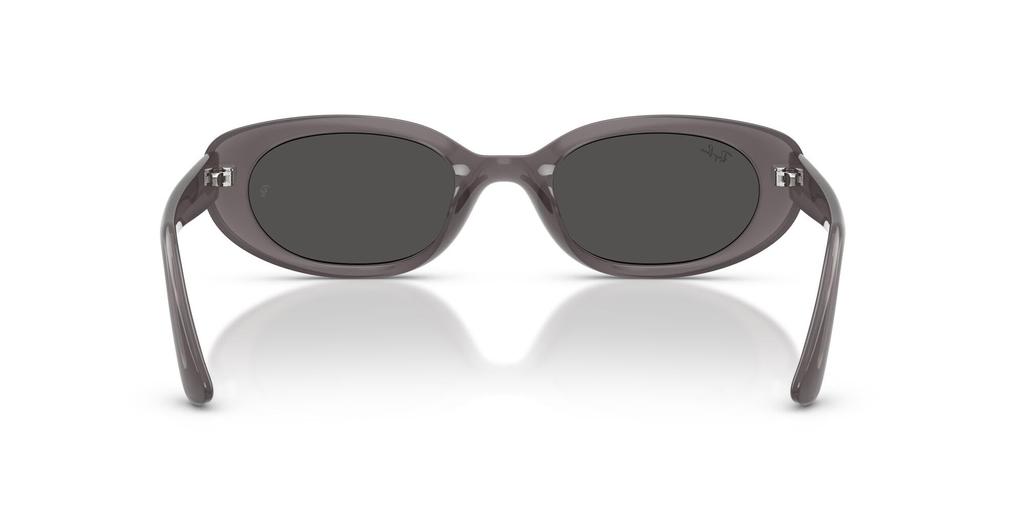 sunglasses 0RB4441D TRANSPARENT DARK GREY 53mm Asian Fit Ray-Ban