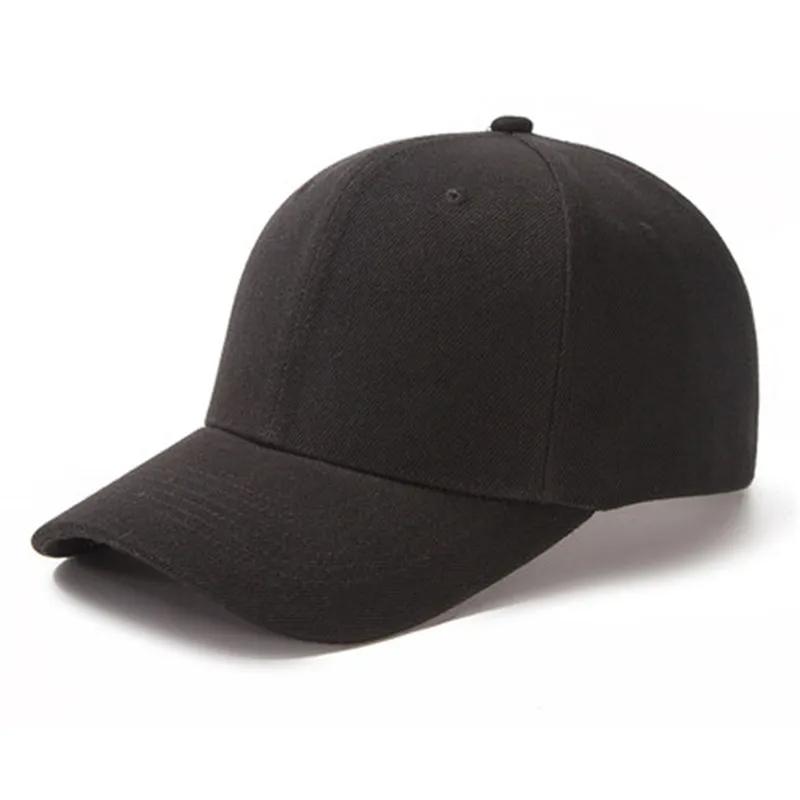 Unisex Cap Casual Plain Baseball Cap Adjustable Snapback Hats For Women Men Hip Hop Cap Street Dad Hat