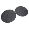 Vinyl Turntable Record Pad Prevent Static Reduce Vibration Soft LP Vinyl Record Player Slipmat 2pcs