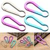 Mini EDC Tool Durable Loading Backpack Buckle Hanging Buckles Titanium Keychain Small Large Buckle