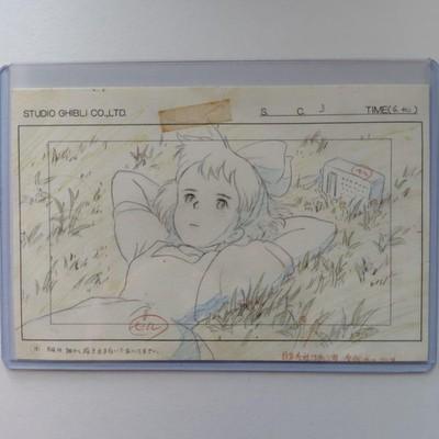 Studio Ghibli Layout Exhibition Kikis Delivery Service Replica Hayao Miyazaki