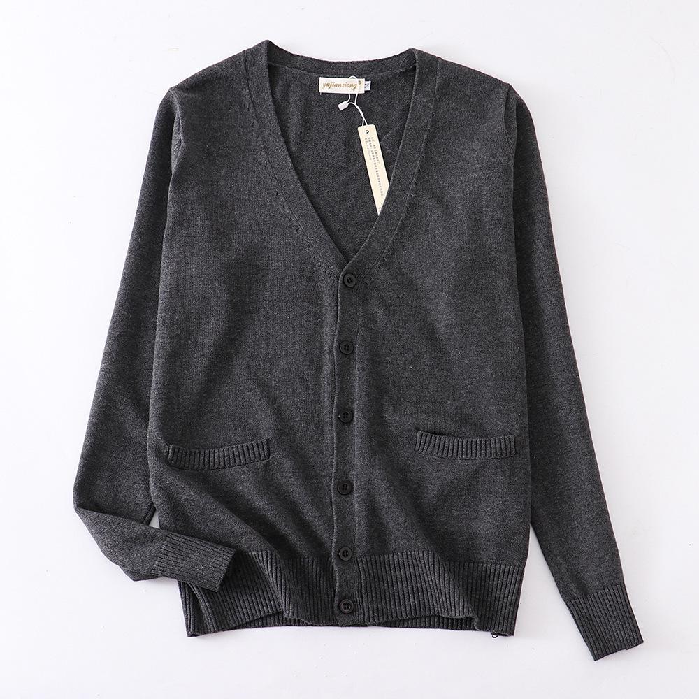 Japanese JK Style Soft Knit Cardigan Sweater for Students