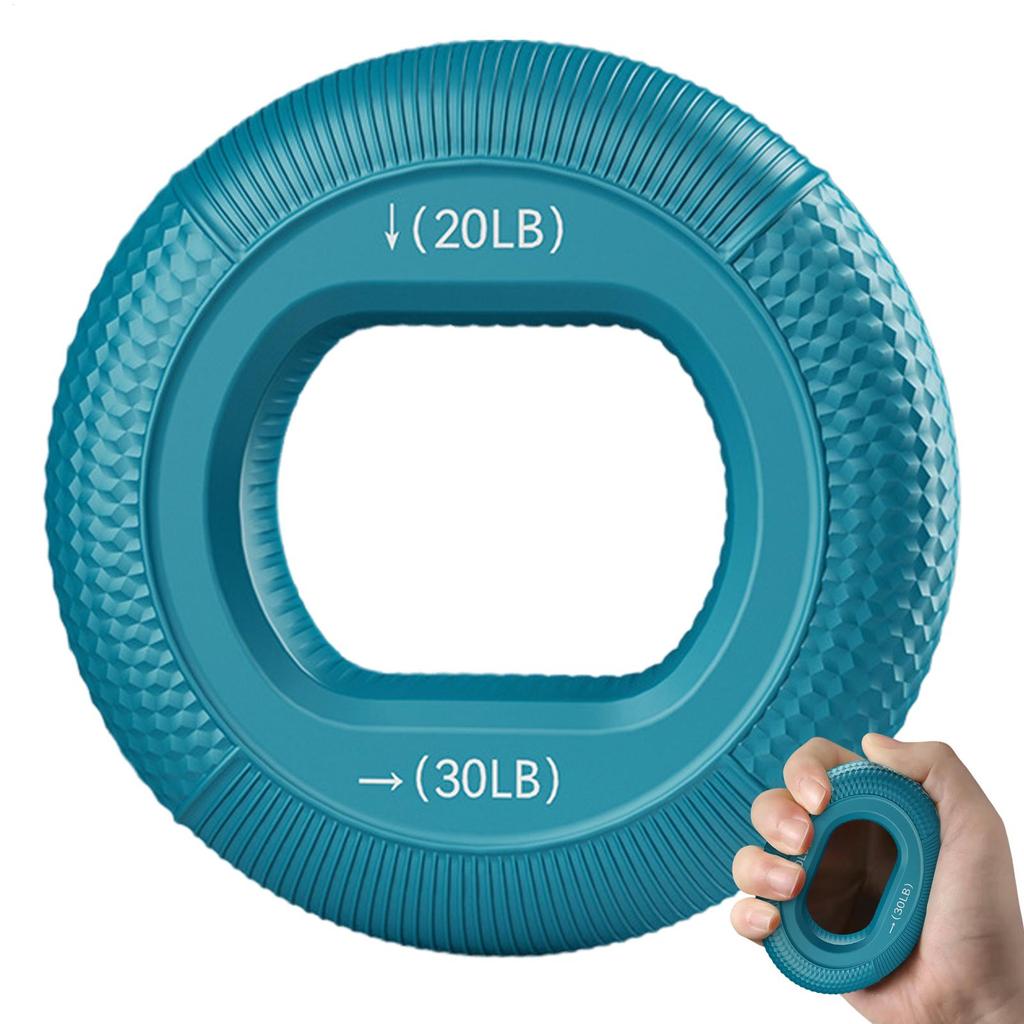 Silicone Finger Gripper Ring Hand Muscle Strengthener Ring Wrist Finger Trainer Exercise Carpal Expander Workout Fitness Device
