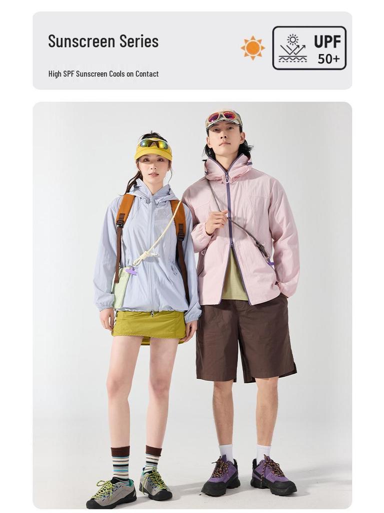 2026 Summer Ice Silk UPF50+ Sun Protection Jacket - Lightweight, Breathable Outdoor Sunscreen