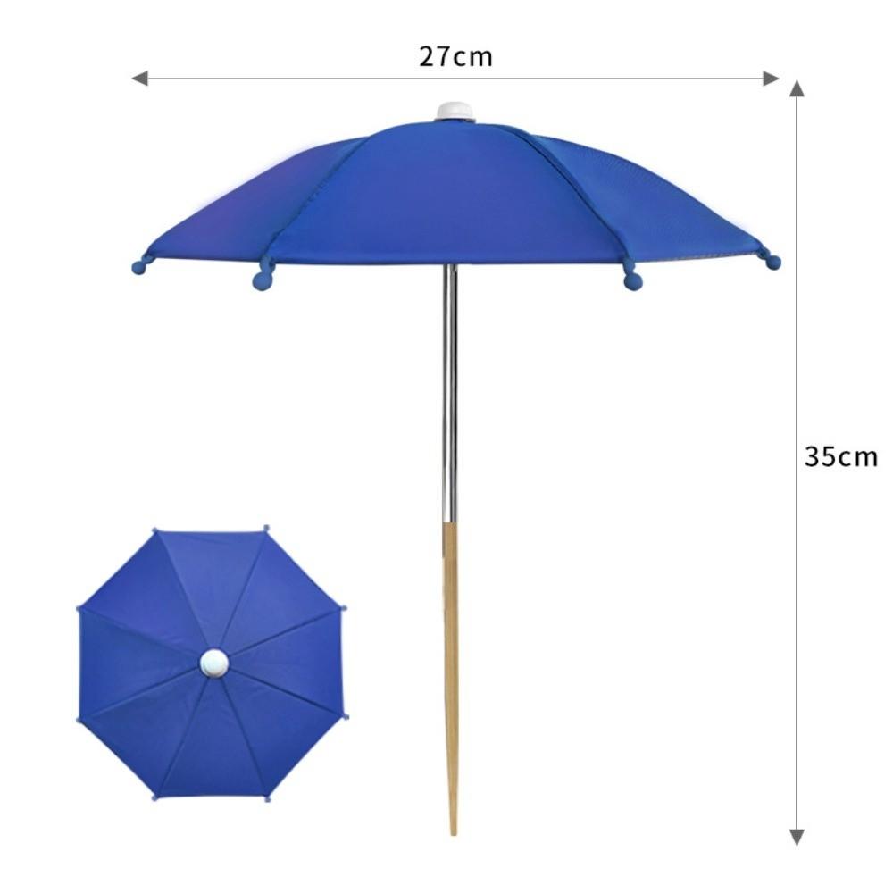 Sun Protection Patio Plant Umbrella Silver Shade Mini Plant Umbrellas Garden Shade Cover  Plant