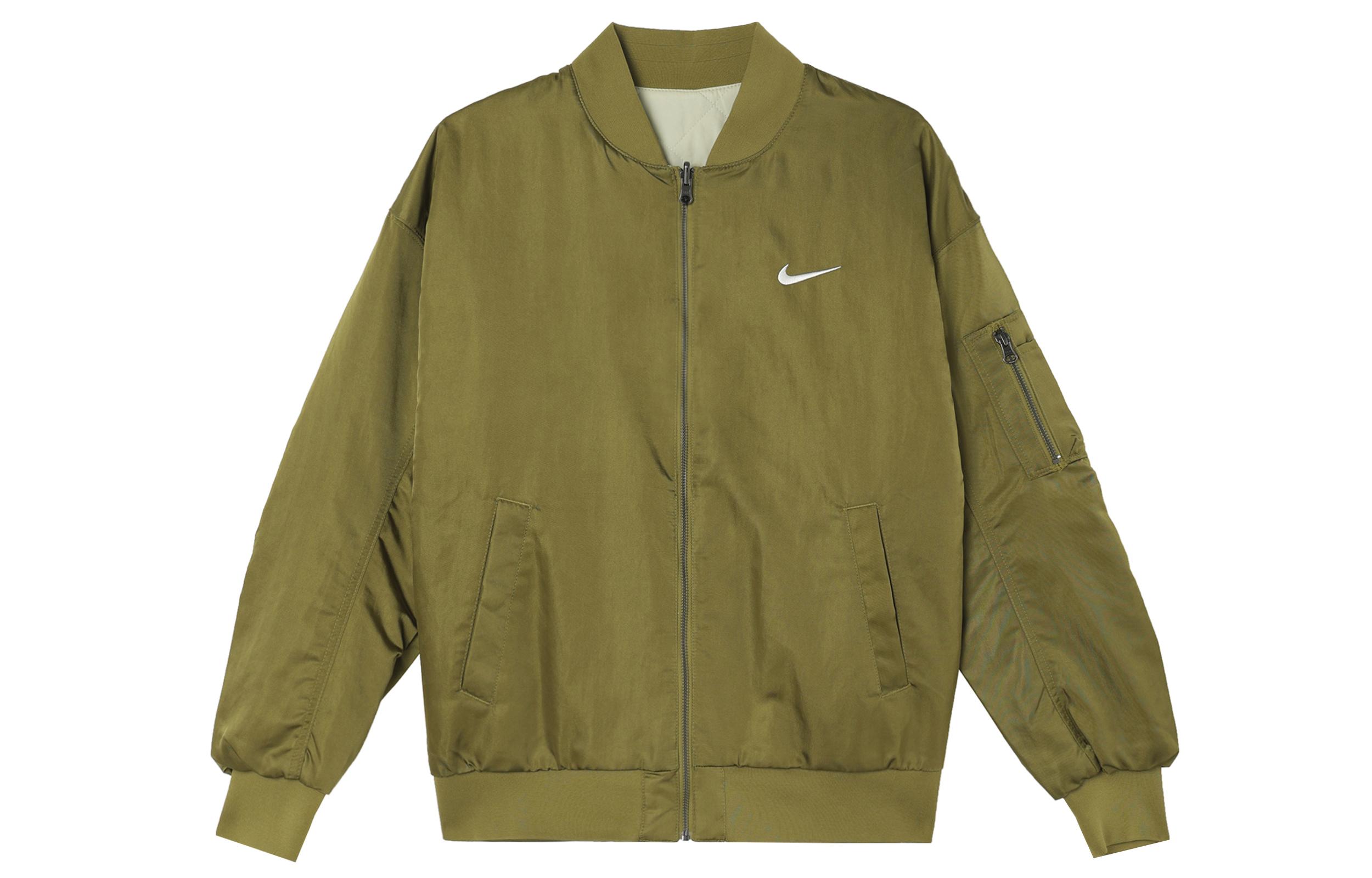 Nike Sportswear Jackets & Coats Women s Light Olive Green Gray DV7877-307 M