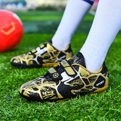 Scarpe da Calcio per Bambini Society TF/FG Scarpe da Calcio con Tacchetti Erba Scarpe da Ginnastica Ragazzo Ragazza Outdoor Allenamento Atletico Calzature Sportive