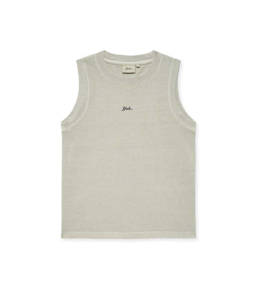 YALE Women'S Pigment Crop Sleeveless_Ivory