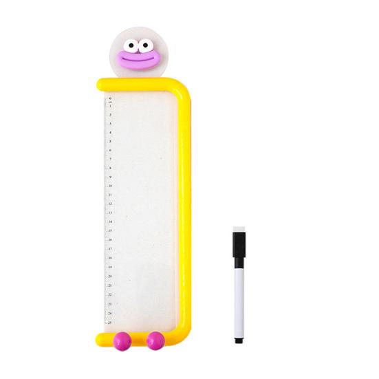 Monitor Memo Board Acrylic Message Panel Transparent Side Mount for Computer Monitor Multi-Functional Clip Phone Stand And Ruler Office Desk Organizer