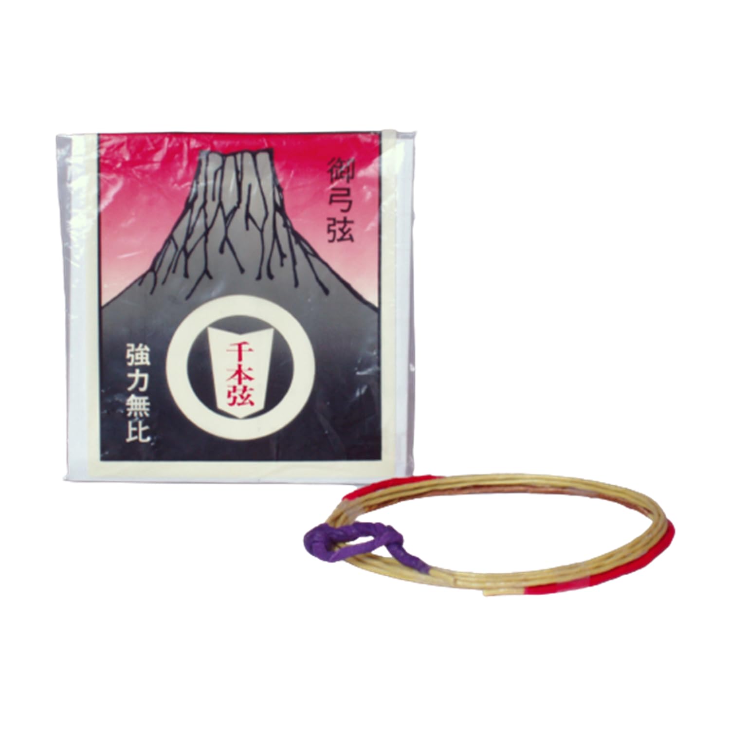 

Yamabu Kyugu Store with middle 1 string - Senbon-gen (1000-string bowstring) pre-attached section, 2-inch extension, included. (C-031) бежевый
