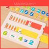 Wooden Kids Educational Math Puzzle With Addition And Subtraction For Early Learning