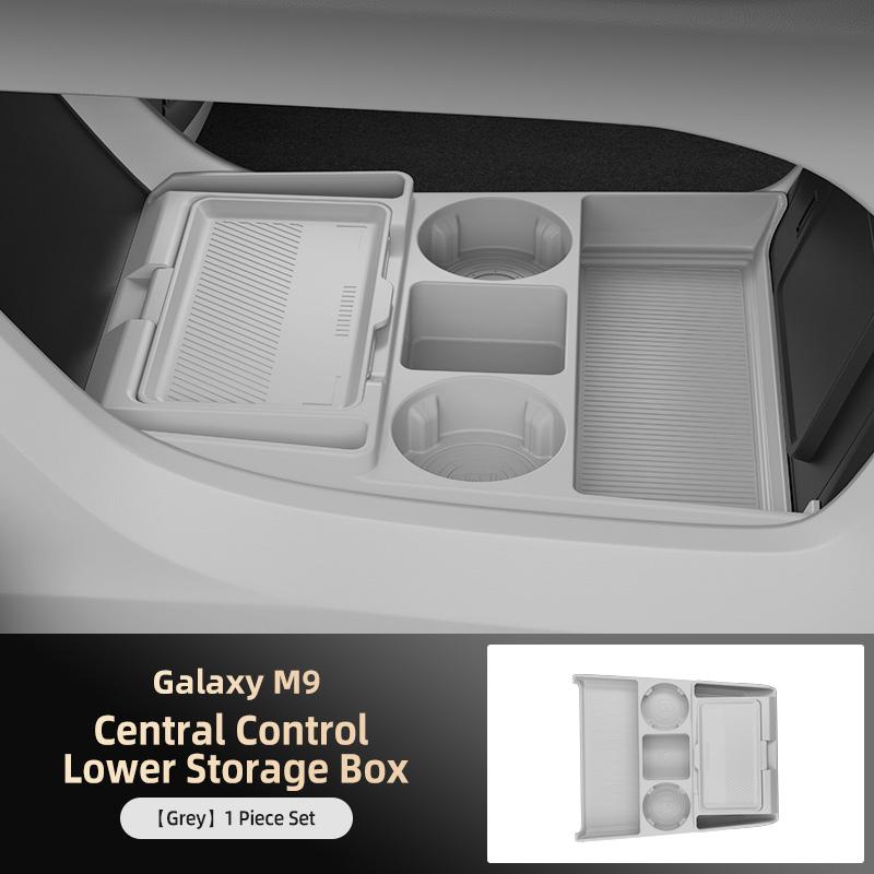Fit for 2026 Geely Galaxy M9 Silicone Storage Box Glasses Holder for Central Control Lower Area Car Accessories Interior Parts серый