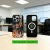 Hazbin Hotel Husk  Phone Case For iPhone17,16,15,14,13,12,11 Plus,Pro Magnetic with Magsafe Wireless Charging