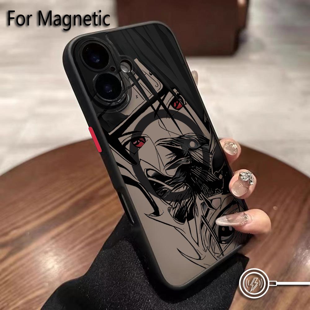 

Cool Anime Narutos Phone Case for iPhone 17 16 15 14 13 12 11 Air Pro Max Mini XR XS X 7 8 6 6s Plus Matte Magnetic iPhone 11