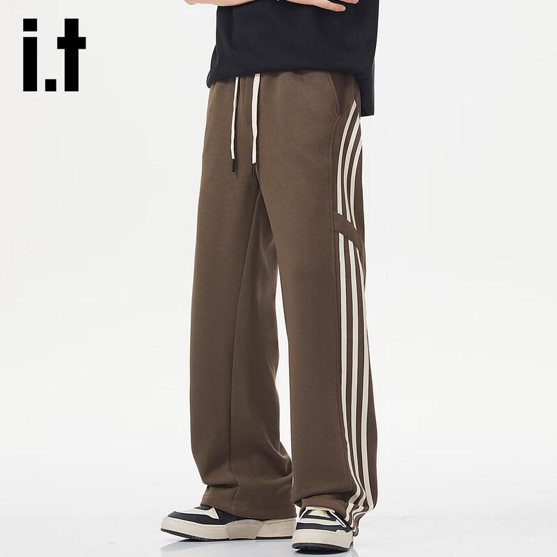 

izzue it Men s American Style Striped Straight Leg Sweatpants 4XL