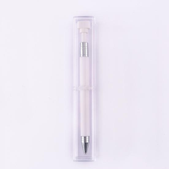 Rhinestone Picker Refillable Wax Pen DIY Nail Art Rhinestone Painting Decoration Dotting Wax Pen Rotatable Long Handle Rhinestone Pick-up Tools