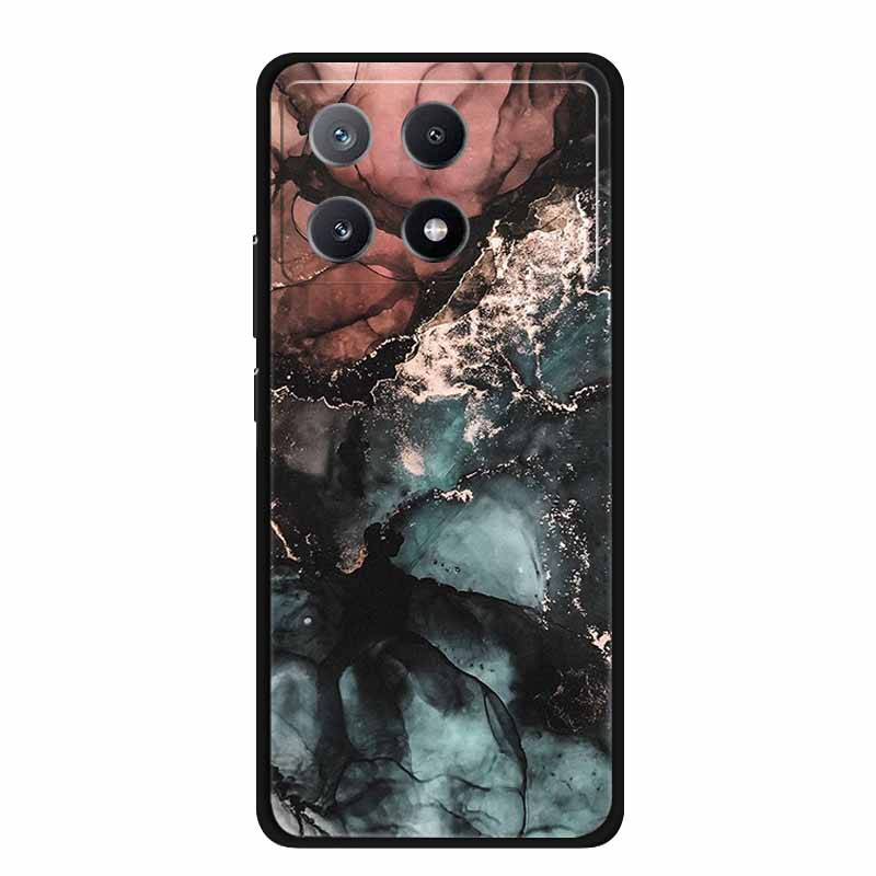For Xiaomi Poco F8 Pro Case Gradient Marble Silicone TPU Soft Phone Case for Poco F8 Pro Pastel Back Cover Funda Poco F8 Pro 5G