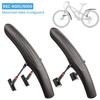 2Pcs Bicycle Fender Adjustable Lightweight Universal MTB Mountain Road Bike Front Rear Mud Splash Guard Mudflap Bike Accessories