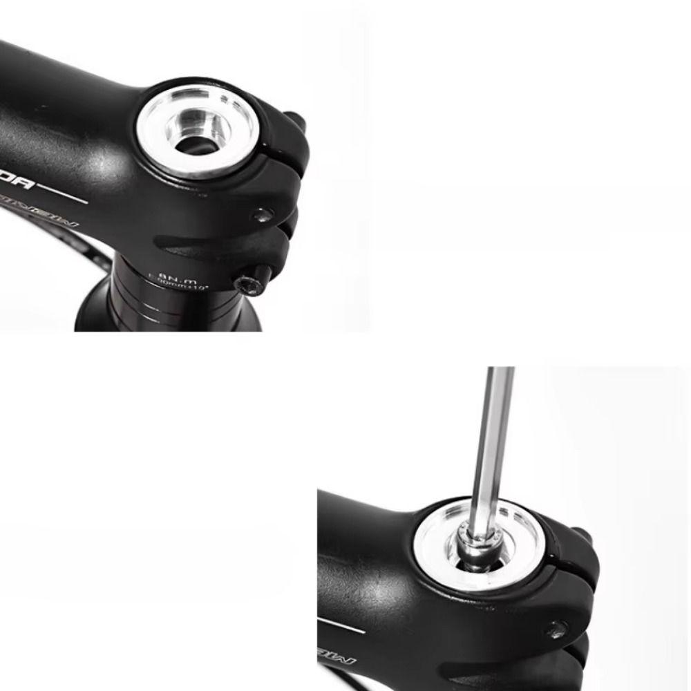 Bicycle Front Fork Bicycle Expansion Hanging Core Fangled Nut  Headset Stem Top Cap