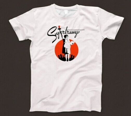 

Supertramp T Shirt 1163 Breakfast In America Music 70s Pop Rock ELO Eagles Cars S
