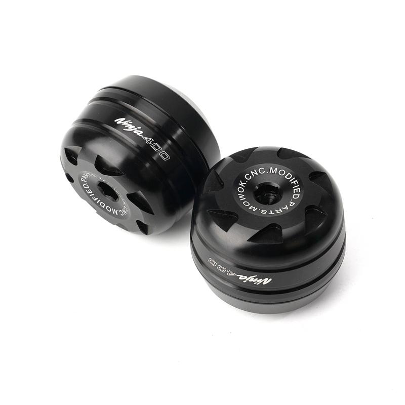 Motorcycle Front Rear Fork Sliders Crash Pad Wheel Falling Protector For KAWASAKI NINJA 400 NINJA400 2018    2022